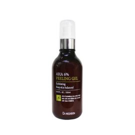 Dr.HEDISON AHA 6% Peeling Gel 200ml K-Beauty Smooth Skin Exfoliator Glycolic & Lactic Acid Wash-Off Pore Cleansing Gel _ Made in Korea